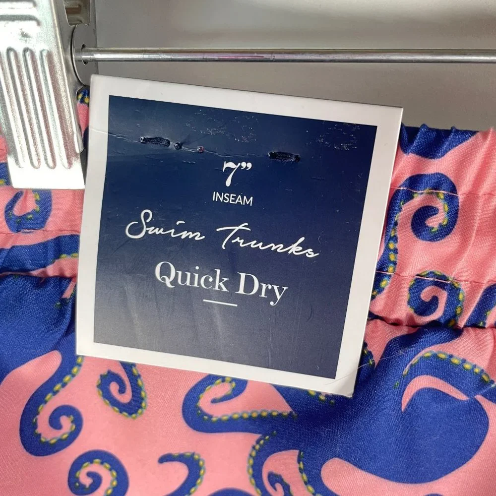 NWT Men's Club Room Octopus Swim Trunks
